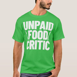 Camiseta Cook de Chef Crítico da comida