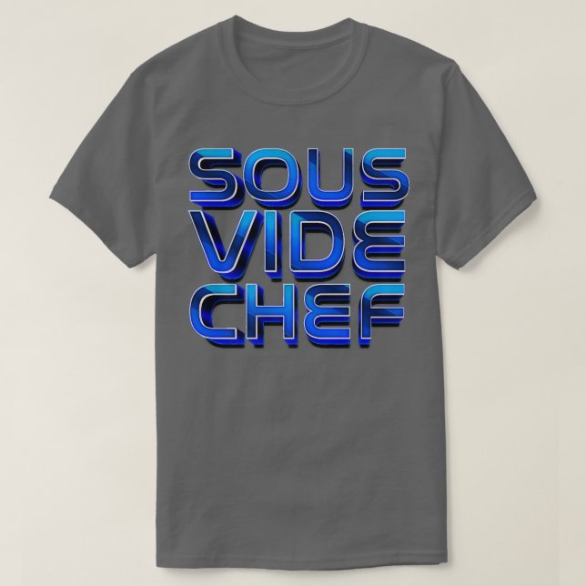Camiseta Cook I Sous Vide Chef I Cozinhar Kitchen Cook Hobb (Frente do Design)