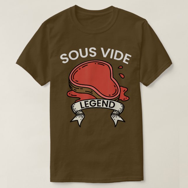 Camiseta Cook I Sous Vide Legend I Cozinhar Kitchen Cook Ho (Frente do Design)