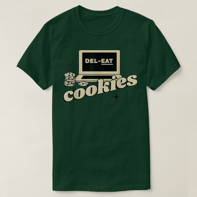 Camiseta Cookie Baking Baker Design para um Sobremesa 923 (Frente do Design)