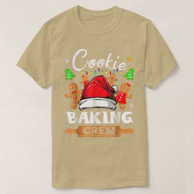 Camiseta Cookie baking crew 1015 (Frente do Design)