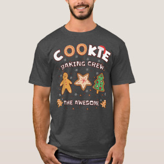 Camiseta Cookie Baking Crew da Família de Natal para o Awes