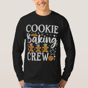 Camiseta Cookie Baking Crew Engraçado Grupo Correspondente