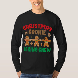 Camiseta Cookie Baking Crew Funny Cute Match Family Chri