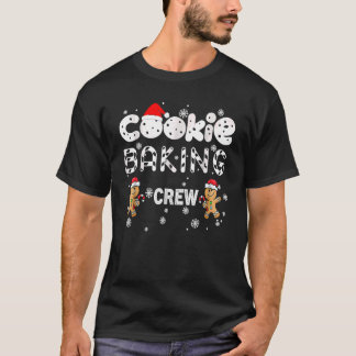 Camiseta Cookie Baking Crew Gingerbird Figurino P