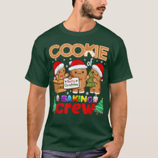 Camiseta Cookie Baking Crew Gingerbread Funny Merry Christm
