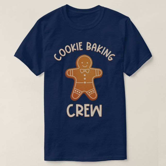 Camiseta Cookie Baking Crew Gingercake (Frente do Design)