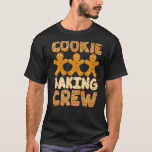 Camiseta Cookie Baking Crew Gingercake Men Cute Family Ba