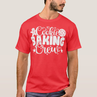 Camiseta Cookie Baking Crew Natal 2022 Funny Pajama Fam