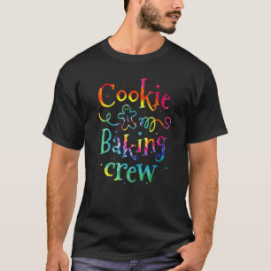 Camiseta Cookie Baking Crew Papais noeis de Natal Gingerpão