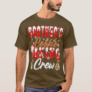 Camiseta Cookie Baking Crew Papais noeis Xmas Baker Cook