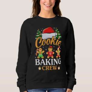 Camiseta Cookie Baking Crew Para Baker Natal