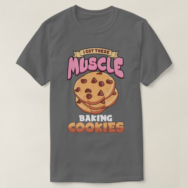 Camiseta Cookie Baking Lover Design For Pastry Chef  Baking (Frente do Design)