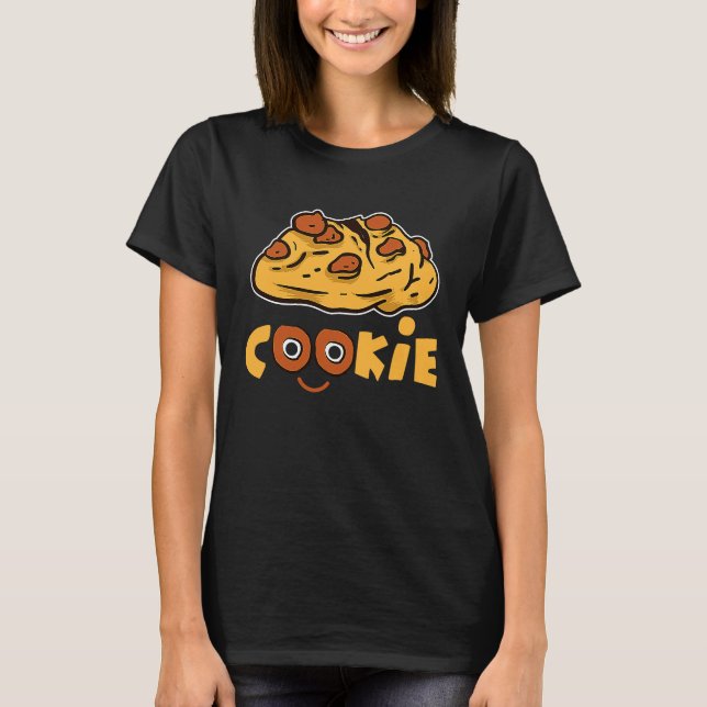 Camiseta Cookie Baking Pastry Bread Bake Oven Snack Dip Mil (Frente)