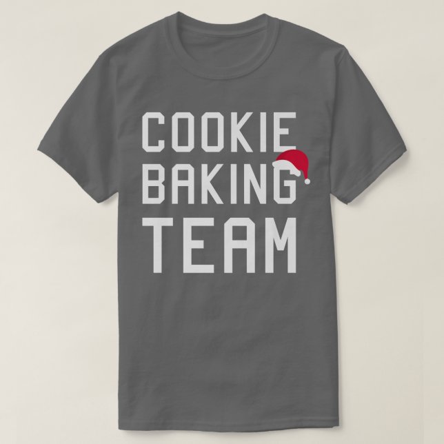 Camiseta Cookie Baking Team Christmas merch  (Frente do Design)