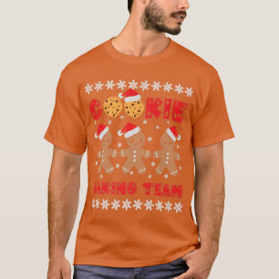 Camiseta Cookie Baking Team Gingerbis Men com chapéus de Na