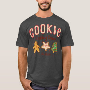 Camiseta Cookie Baking Team O Tester Engraçado Natal
