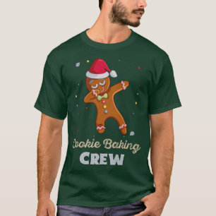 Camiseta Cookie Baking Team Tester Capitão Tripulação Engra