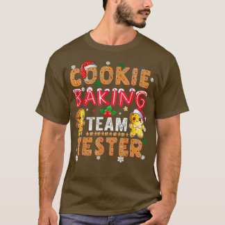 Camiseta Cookie Baking Team Tester Gingerpão Te