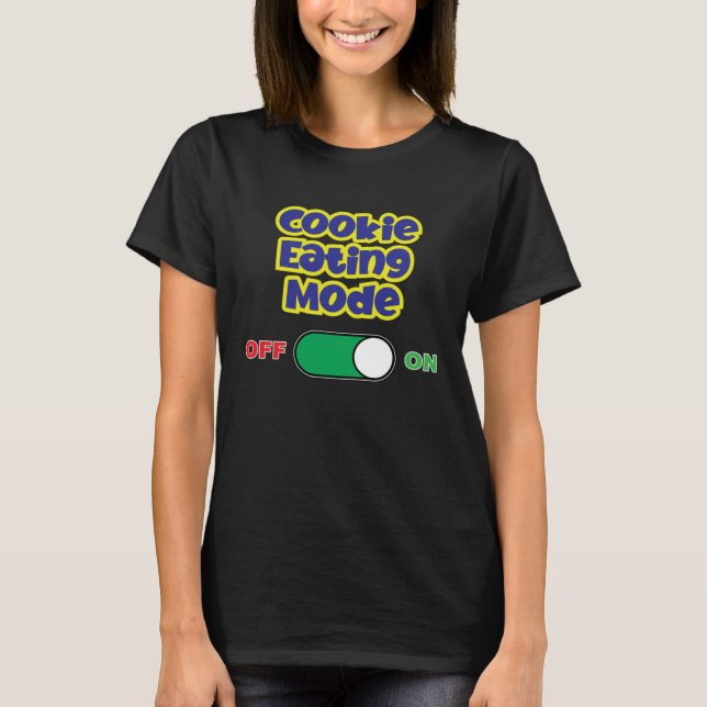 Camiseta Cookie Comating Mode Merch Women Boys Girls (Frente)
