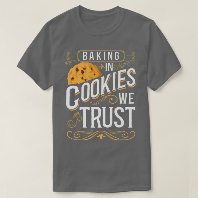 Camiseta Cookie de assar (Frente do Design)