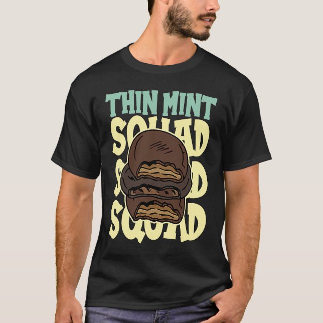 Camiseta Cookie de cozinha fina com esquadra fina (Frente)