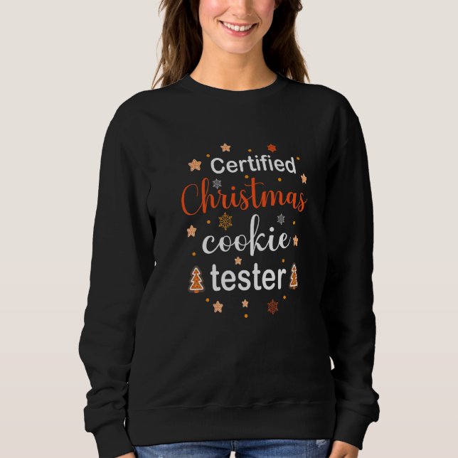 Camiseta Cookie de Natal certificado - Baía de Natal (Frente)