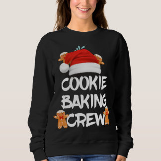 Camiseta Cookie, equipe de panificação, pijama de natal eng