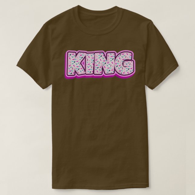 Camiseta Cookie King Baker Cookies Lover Baking Royalty Bak (Frente do Design)