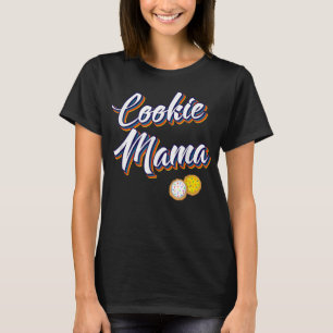 Camiseta Cookie Mama Mamãe Cookies Retro Açúcar Dealer Moth