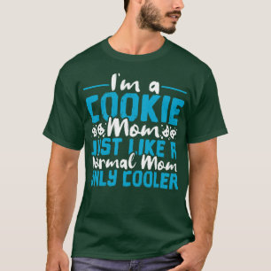 Camiseta Cookie Mamãe Pastelaria cozinheira padaria cozinha