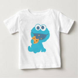 Camiseta Cookie Monster Comendo Cookie