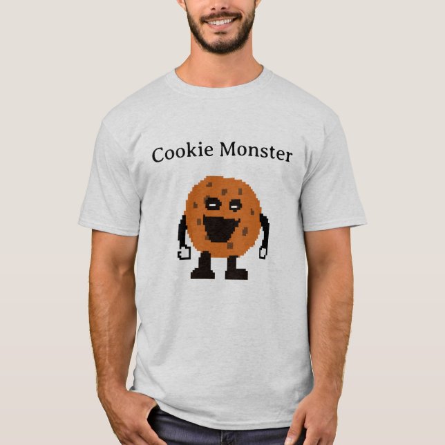 Camiseta Cookie Monster Lit (Frente)