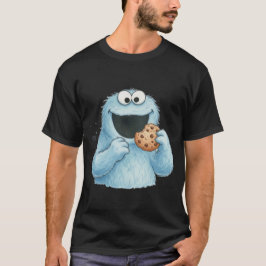 Camiseta Cookie Monster | Watercolor Trend Tri-Blend Shirt