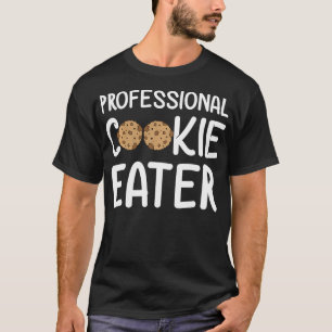Camiseta Cookie Profissional Comeu Feriado Engraçado Presen