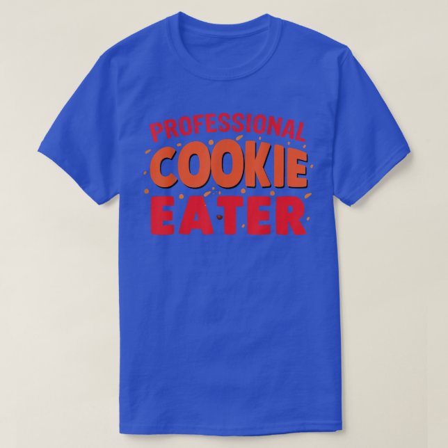 Camiseta Cookie profissional, cozinheiro (Frente do Design)