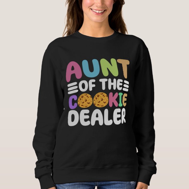 Camiseta Cookie Scout Aunt And Cookie Dealer Aunt (Frente)
