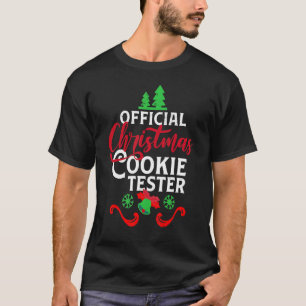 Camiseta Cookie Taster Baking oficial de Natal