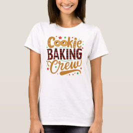 Camiseta Cookies Baking Crew Natal