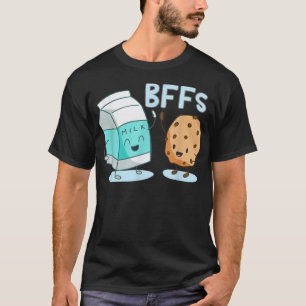Camiseta Cookies Chip de Leite e Chocolate BFF Melhores Ami
