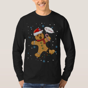 Camiseta Cookies de Natal com Pão de Gingerência