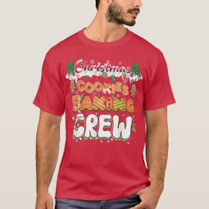 Camiseta Cookies de Natal cozinhando cozinheiros cozinheiro