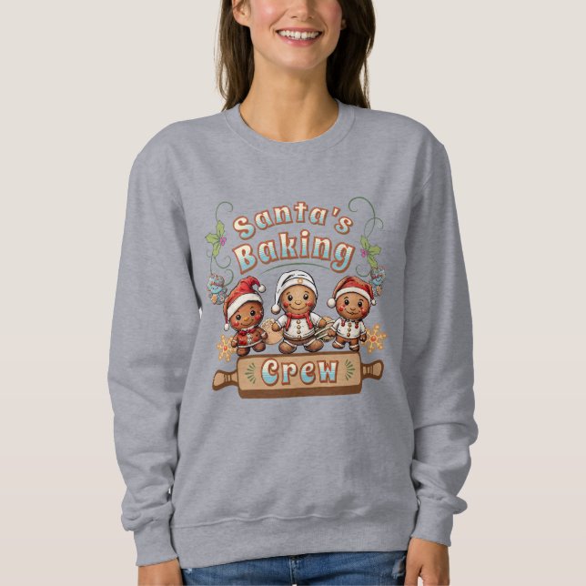 Camiseta Cookies de Natal para papais noeis (Frente)
