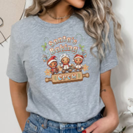 Camiseta Cookies de Natal para papais noeis