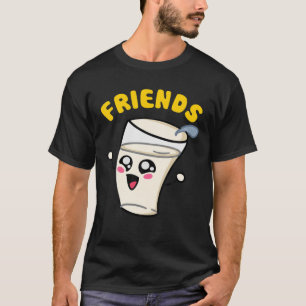 Camiseta Cookies E Leite - 2 De Combinação De 2 Casais - Me