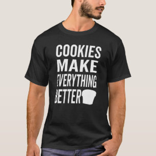 Camiseta Cookies fazem tudo melhor Cookie Love 1