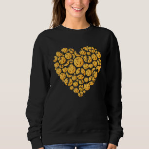 Camiseta Cookies Heart Baker Women Meninas Garotos Cookie L
