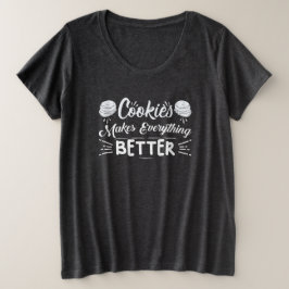 Camiseta Cookies Melhora Tudo, Cookie Day