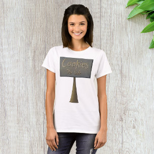 Camiseta Cookies Para Camiseiros T De Mulheres De Venda