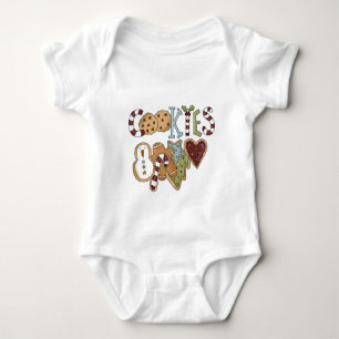 Camiseta Cookies para Papais noeis e presentes